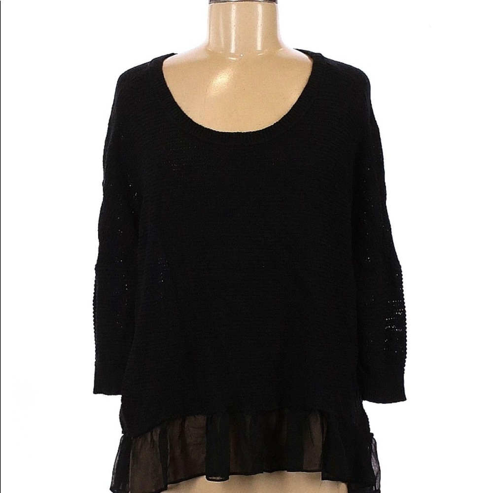 American Eagle Pullover Sweater W Lacey Bottom